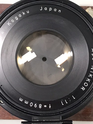 *RARE* Apo NIKKOR Nikon 890mm f/11 Large Format Lens 16cm Thread No.890035 - Picture 6 of 22