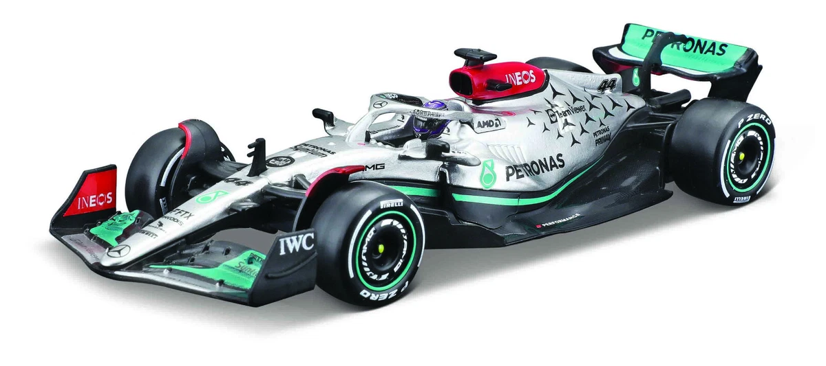 Burago Mercedes F1 W13 - 2022 - #44 L. Hamilton 1:43