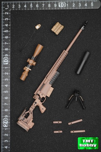 1:6 Scale ES 26065SS SMU Tier1 Operator Coalition Force - AX338 Sniper Rifle Set - Picture 2 of 3