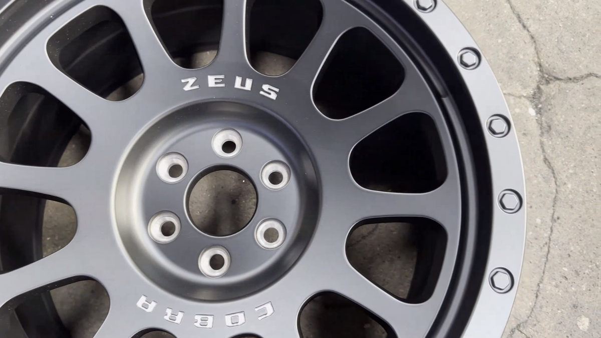 New 18x9 LENSO ZEUS 03 (4 Wheel) 6x114.3 fit Navara Frontier