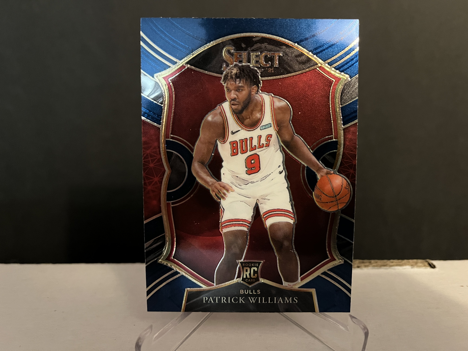2020-21 NBA Panini Select Basketball Patrick Williams #64 Base Rookie Card
