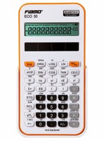 Fiamo Eco 30 Or Taschenrechner 100% Solar 10+2 Stellen Or/W Schule, Uni, Beruf