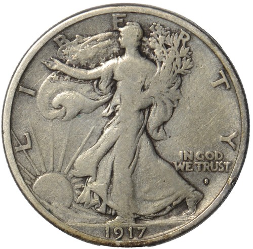 1917-S OBV Walking Liberty Half Dollar CIRC G+ 90% Silver | eBay