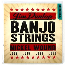 Dunlop DJN0930 Americana Series Tenor Banjo Strings, 4-String, Loop End