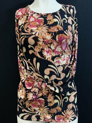 jm collection jacquard tops