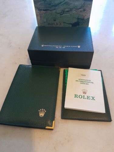 CAJA ROLEX 68.00.08 + PAPELES REF 16233 + 4 FOLLETOS + HISTORIA ROLEX + CAJA REGALO - Imagen 2 de 22