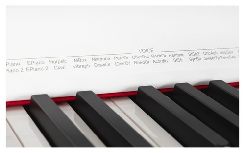 88 Tasten Digital E-Piano Klavier Keyboard 3-Pedale 26-Sounds USB Weiss Matt - Bild 10 von 12