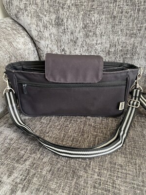 Polar Gear Organizer Tasche Kinderwagen/Kinderwagen Universal - Schwarz