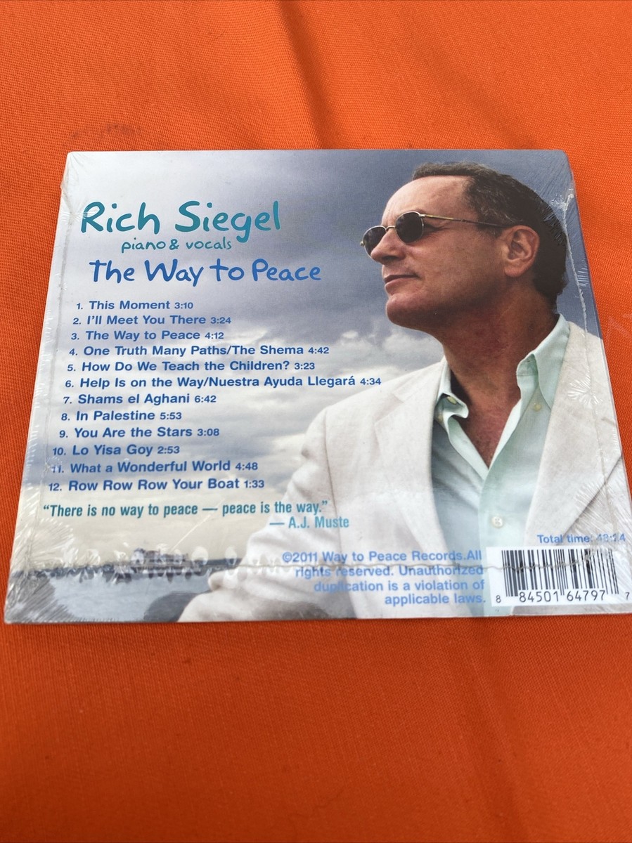 The Way to Peace by Rich Siegel (CD) 2011 884501647977| eBay