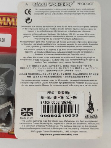 Blister/scatole METALLO Warhammer Age of Sigmar Fantasy Battles multilista OOP - Foto 124 di 484