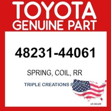 Toyota Genuine 4823144061 Spring Coil Rr 48231-44061 OEM