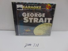 Karaoke Cd  G 6 6 Chartbuster New George Strait Carried Away - Make Cheyenne