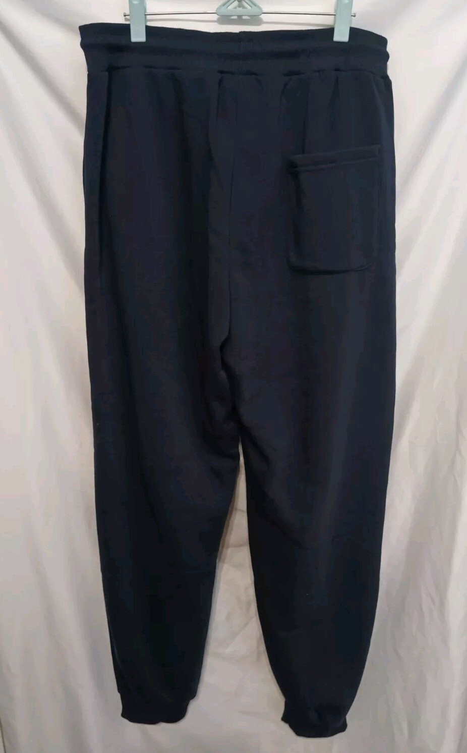 GALAXY by Harvic Jogger Sweatpants Men 3XL Navy Blue Drawstring Tapered Fleece