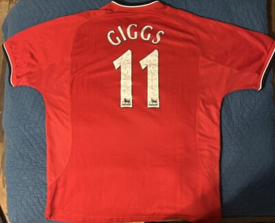 Manchester United Giggs #11 (1999-2000) Size XL Jersey Umbro | eBay