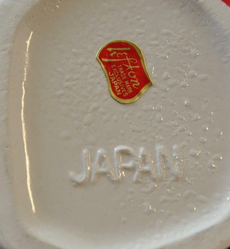 Vintage 6 Lefton Santa Keramik Becher Tasse Griff Japan Original Box 3 1/2" P6 - Bild 8 von 12