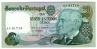 ** PORTUGAL 20 escudos 1978 p-176a.6 UNC **