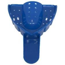 RMH3 Dental #3 Medium Perforated Plastic Impression Tray, Upper Full-Arch, 12/Pk