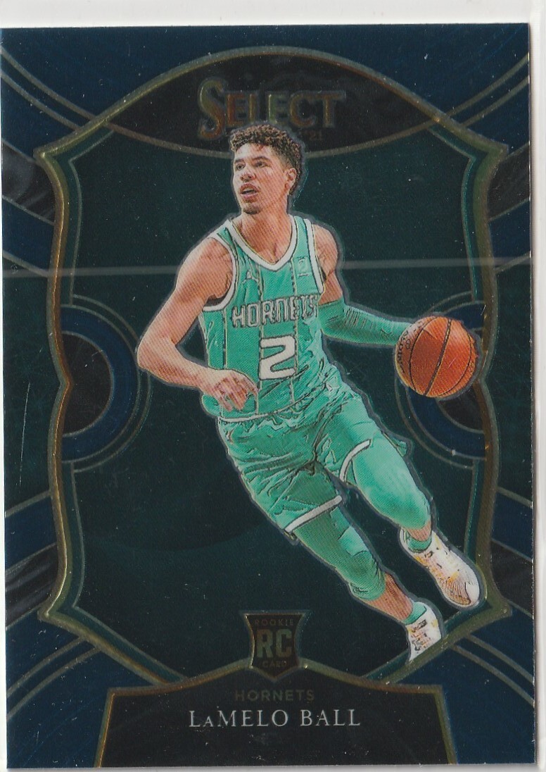 2020-21 Panini Select Concourse RC LaMelo Ball Card# 63