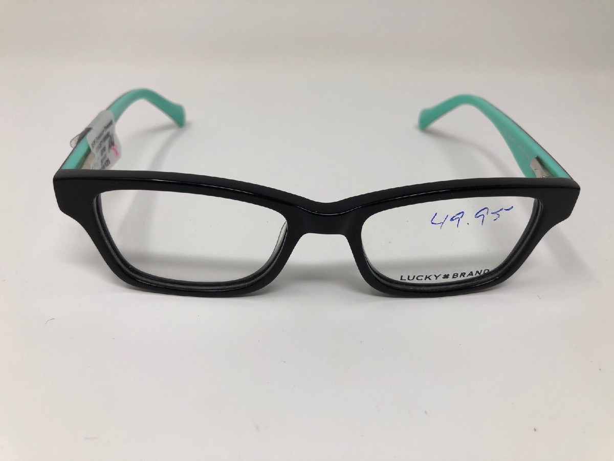 LUCKY BRAND Eyeglasses Frame D705 Black Tortoise Mint 46-16-125