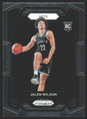 2023-24 Panini Prizm Base Rookie Jalen Wilson #128 GS1-2
