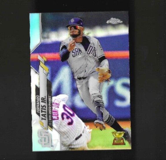 2020 Fernando Tatis Jr Topps Chrome Rookie Cup Refractor #84 Padres