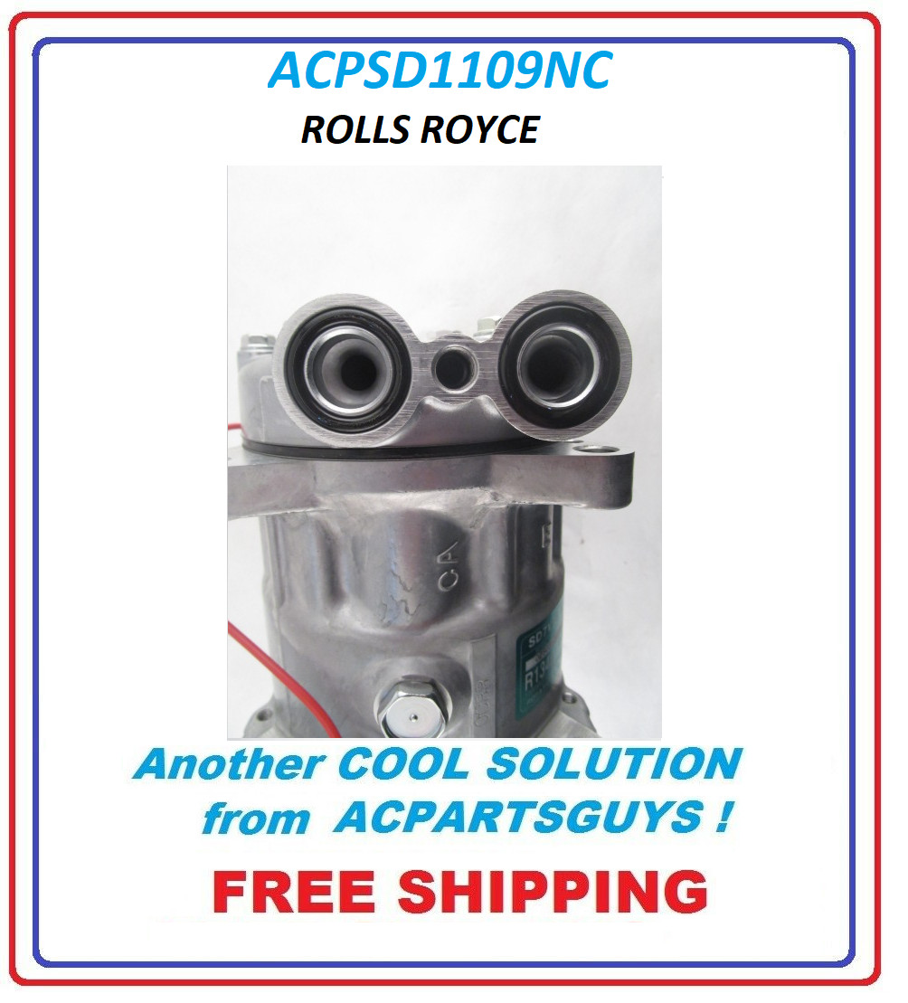 NEW AC OEM SANDEN COMPRESSOR  Rolls-Royce Corniche  UD74047  QF0001  QF0068