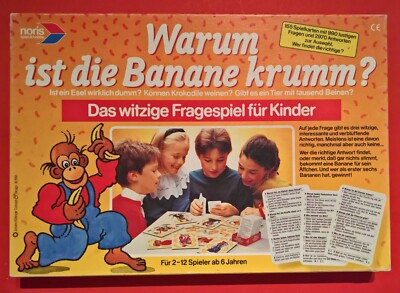 Warum ist die Banane krumm ? von noris [ Rarität ]