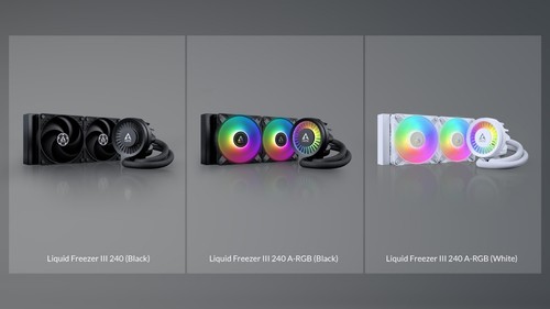 ARCTIC Liquid Freezer III 280 Black AIO CPU Water Cooler 2 x PWM Fans and Pump - 第 13/15 張圖片