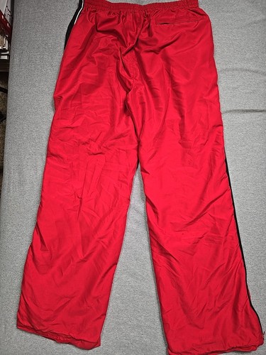 Youngstown University Pants Mens Extra Large Red Athletic Pants Embroidered - Picture 9 of 16