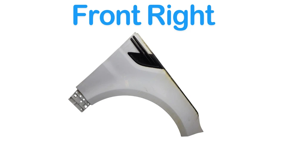 Cubierta de guardabarros delantero derecho lado pasajero Land Rover Range Rover Sport 14-17 OEM Foto 2 de 4