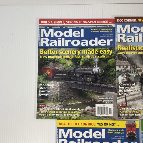 Lote 5 Revista Modelismo Ferroviario 2020 2021 Tren Transporte Ferroviario Coleccionistas - Imagen 4 de 14
