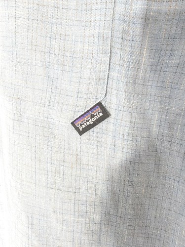 Men's Patagonia Cotton Chanvre Blend Short Sleeve Button Shirt Size L *FREE SHIP - Picture 5 of 24