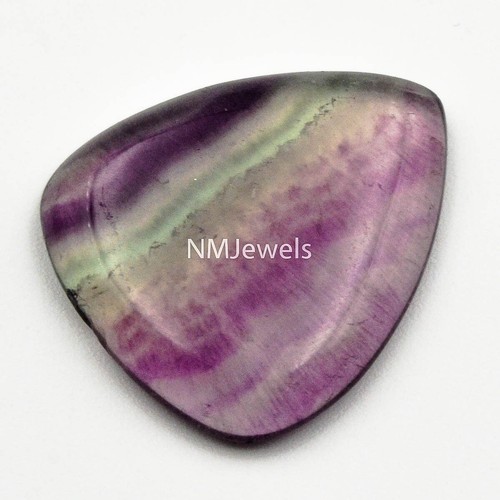 Cts 22.50 Natural Multi Fluorite Cabochon Pear Cab Loose Gemstones