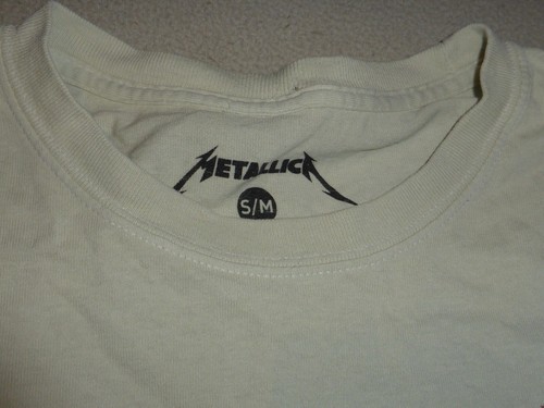 METALLICA AND JUSTICE FOR ALL CONCERT SHIRT SIZE SMALL TEE MENS HEAVY METAL - Picture 3 of 4