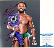 WWE NXT Rich Swann Signed 8x10 Photo A Autograph IMPACT Wrestling BAS COA
