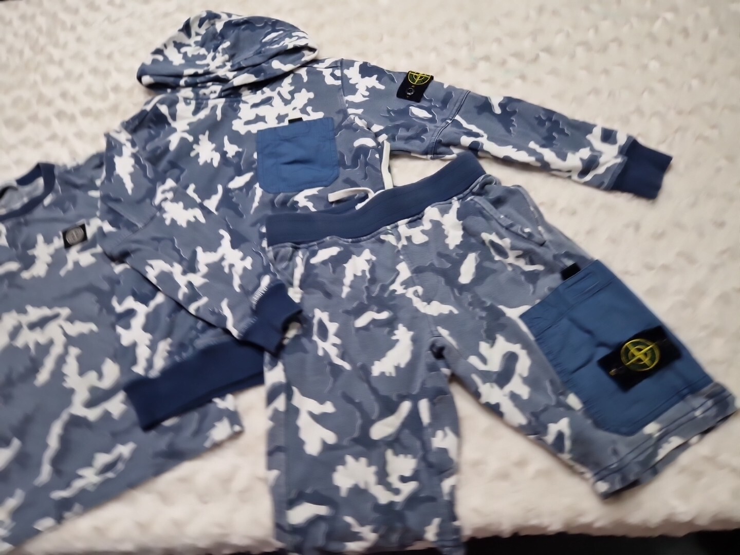 Boys Stone Island Tracksuit Outfit Set  Age 8 - 3 Piece Set image 5
