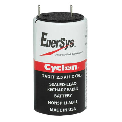 0810-0004 Hawker Cyclon 2 Volt 2.5 Ah D Sealed Lead Acid Battery