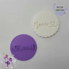 Happy Mothers Day Embosser stamp cookie fondant cupcake decoration baking 