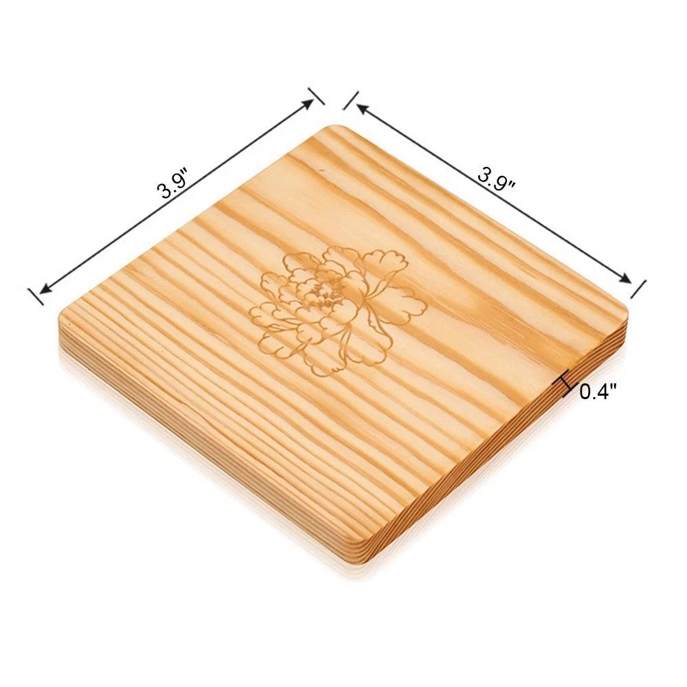 Square Wooden Placemats
