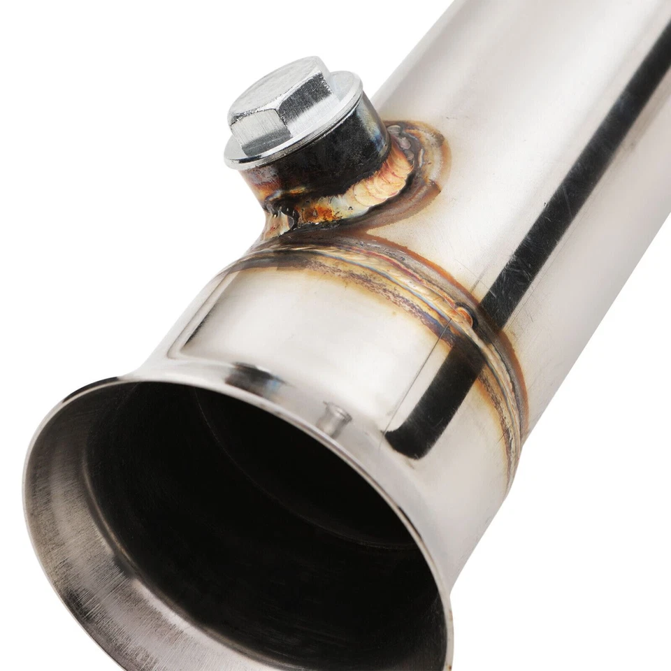 SCARICO INOX RACE TUBO FLESSIBILE ANTERIORE DECAT PER PEUGEOT PUG 206 16V 180 CV - Immagine 4 di 4