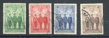 Australia 1940 Imperial Forces  SG196/9 good to fine used