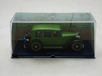 Miniature En voiture Tintin Le Lotus Bleu Limousine de MITSUHIRATO