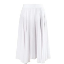Balera Praise Circle Skirt Liturgical Lyrical Child Medium Large White A-Line