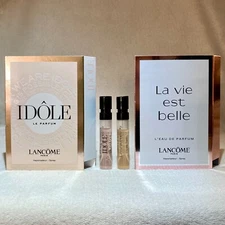 Lancome Idole Le Parfum +La Vie Est Belle L’eau de Parfum Sample Spray Set .04oz