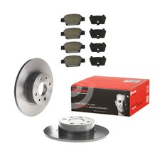 Lot Disques de Frein & Plaquettes Retour