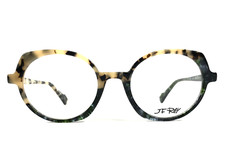 J.F. Rey Eyeglasses Frames JF1495 9545 Tokyo Tortoise Square Full Rim 50-20-145