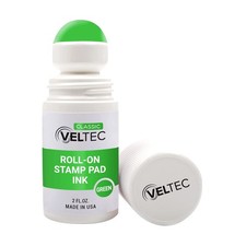 Classic Roll-on Stamp Pad Ink Refill, 2 oz Bottle, Apply to Ink Pad with Roll...