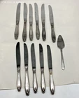 International Prelude Sterling Silver Handle Flatware 12pc Set Knives & Server