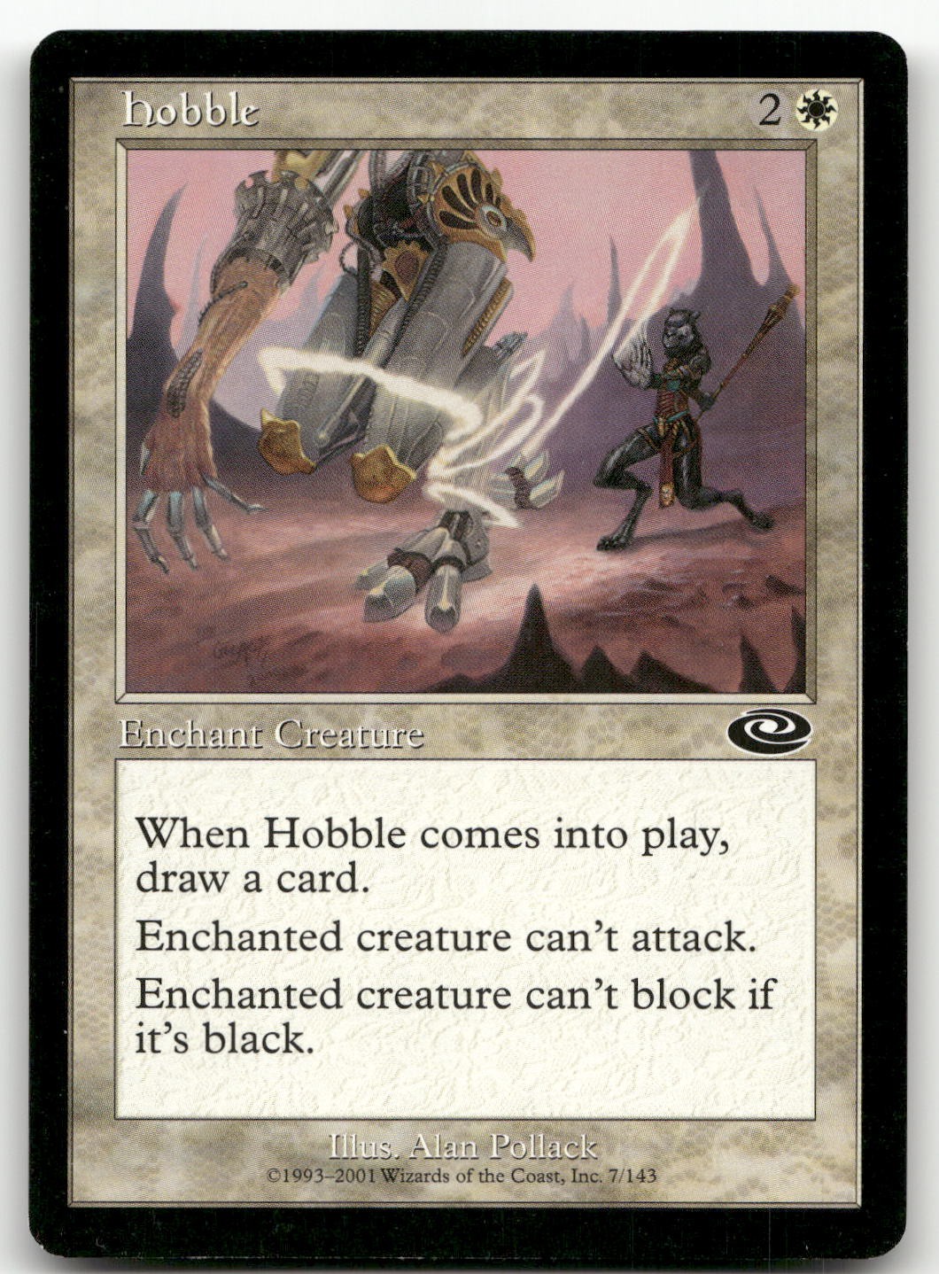 Hobble #7 (MP) Planeshift PLS Magic MTG
