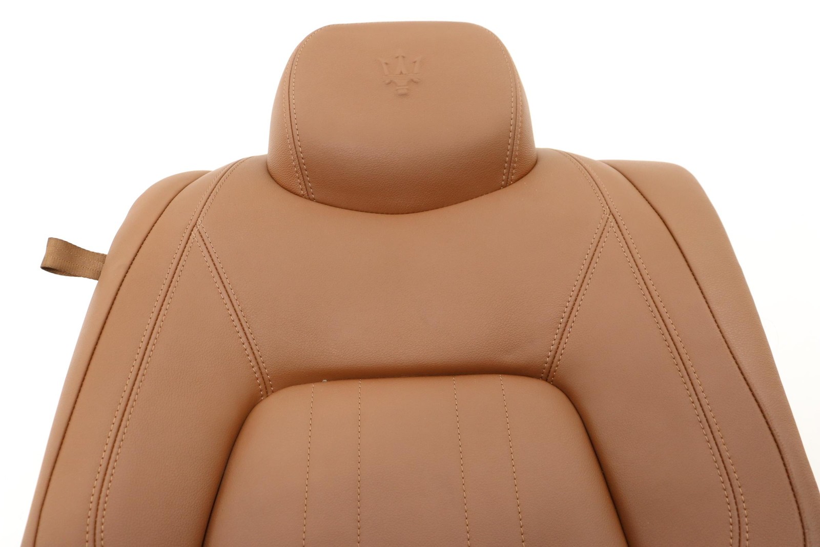 2014 - 2024 MASERATI GHIBLI REAR RIGHT SEAT UPPER CUSHION COVER OEM ORANGE_ICU